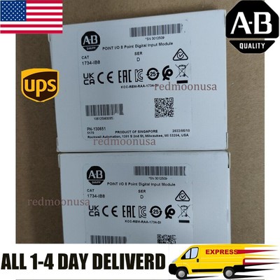 Allen-Bradley 1734-IB8 AB 8Point Digital Input Module 1734IB8 NEW factory Sealed