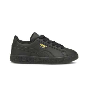 

Puma Basket Classic Xxi Lace Up Youth Boys Черные кроссовки Повседневная обувь 38057003, Черный, Puma Basket Classic Xxi Lace Up Youth