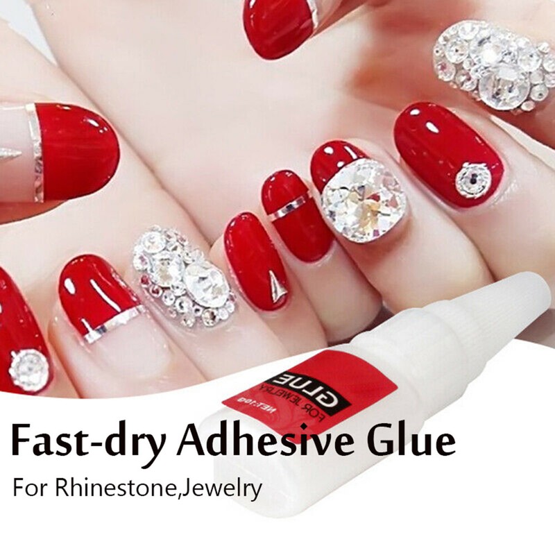 Professional Nail Art Glue Fast Dry Adhesive 3d Nails Decorations