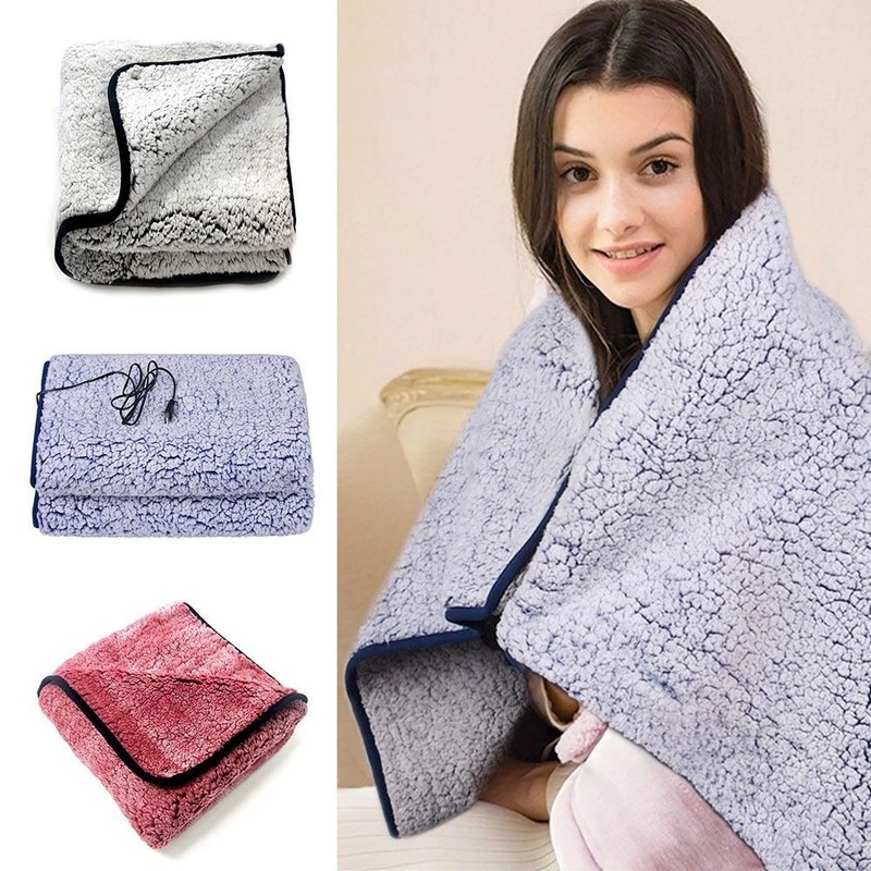 Hand Warmer Electric Blanket Heated Throw Over Blanket USB Heated Shawl Wrap