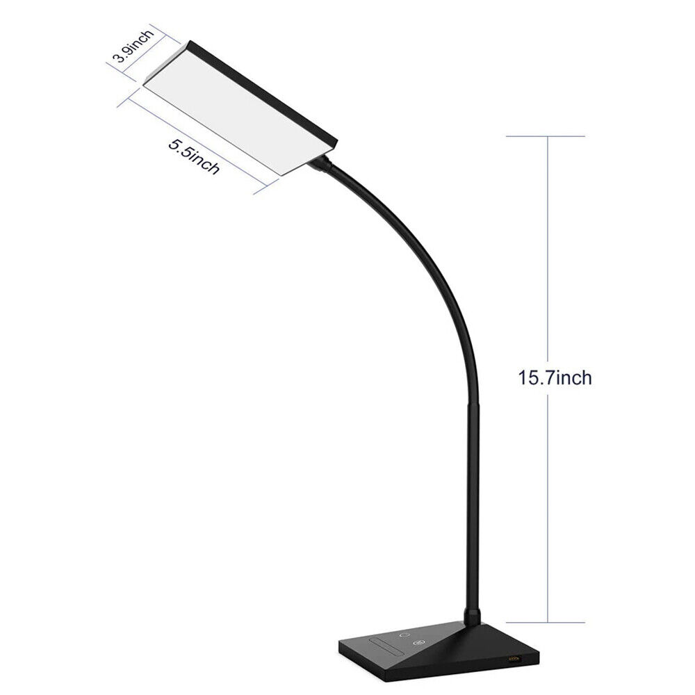 Eye-Caring Desk Lamp with USB Charging Port