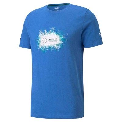 

Puma Mapf1 Logo Crew Neck Футболка с коротким рукавом мужская Размер  Повседневная 531886-06, Синий, Puma Mapf1 Logo Crew Neck Short Sleeve TShirt