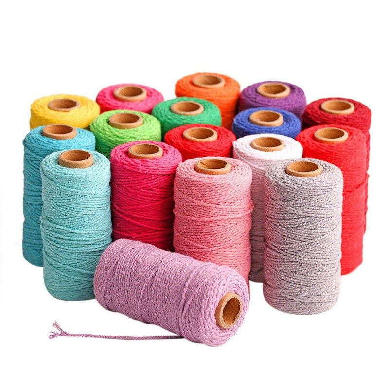 Ecrù 3mm | Puro Cotone | Macramè Cord | Single Twist – VALIRU_handcrafted creations