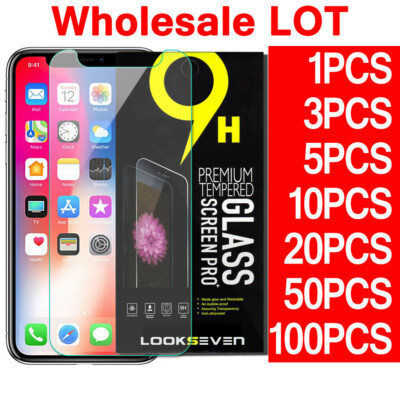Wholesale Tempered Glass Screen Protector For iPhone 14 13 12 11 Pro X XR XS MAX