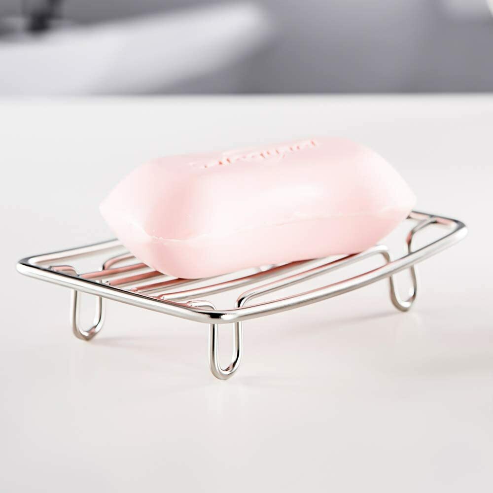 Quick Dry Soap Dish Stainless Steel Bar Soap Holder Selfdraining Rust