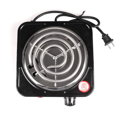 Electric Stove Single/Dual Burner Portable Travel Compact Small Hot Plate Dorm
