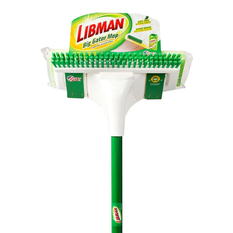 Libman Big Gator Heavy-Duty Butterfly Style Sponge Mop Steel