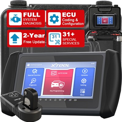2024 NEW XTOOL IK618 Auto E.CU Coding Tool Bidirectional Scanner Full Diagnostic
