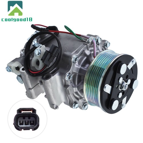 A//C Compressor Fits Toyota T100 94-98 Tacoma 95-04 L4 2.4L 2.7L 77335