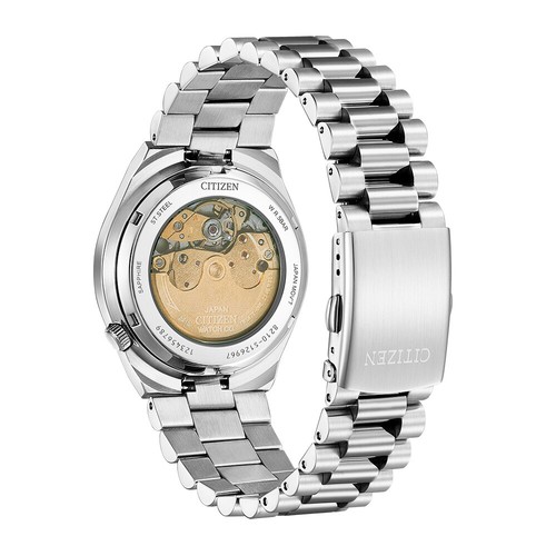 Pre-owned Citizen Nj0150-81z Automatic Yellow Dial Stainless Steel