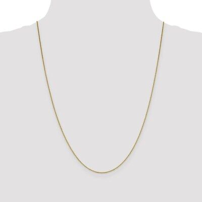 Pre-owned Superdealsforeverything 18k 24 Inch .7mm Box With Lobster Clasp Chain; 24 Inch; Lobster Clasp In Yellow