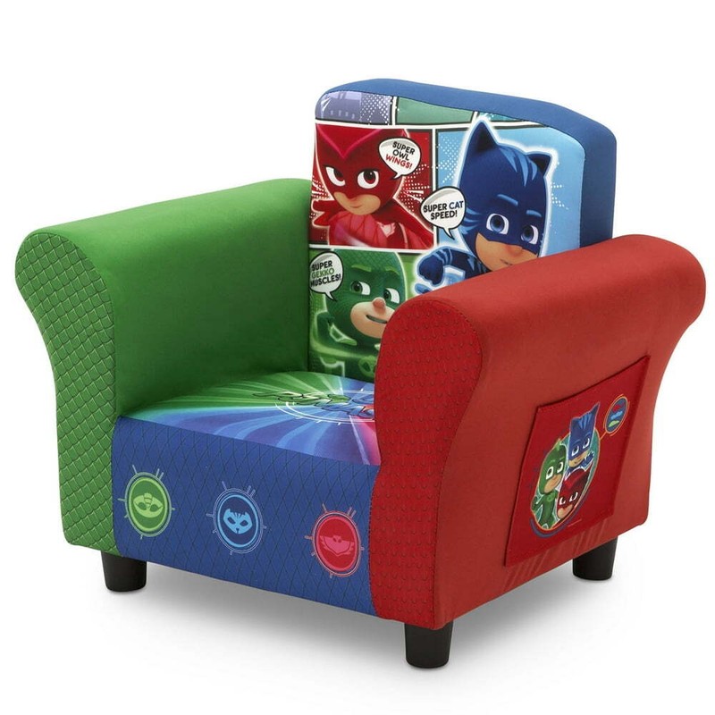 Pj Masks Childrens Bedroom Furniture Toddler Upholstered Seat Soft