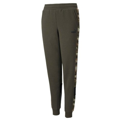 

Брюки Puma Essentials+ Camo для мальчиков, размер , повседневные, 847344-70, Зеленый, Puma Essentials+ Camo Pants Youth