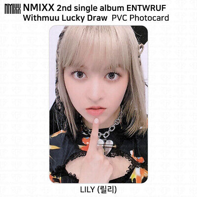 NMIXX 2nd Single Album Entwurf Lucky Draw Benefit Photocard Withmuu K-POP KPOP