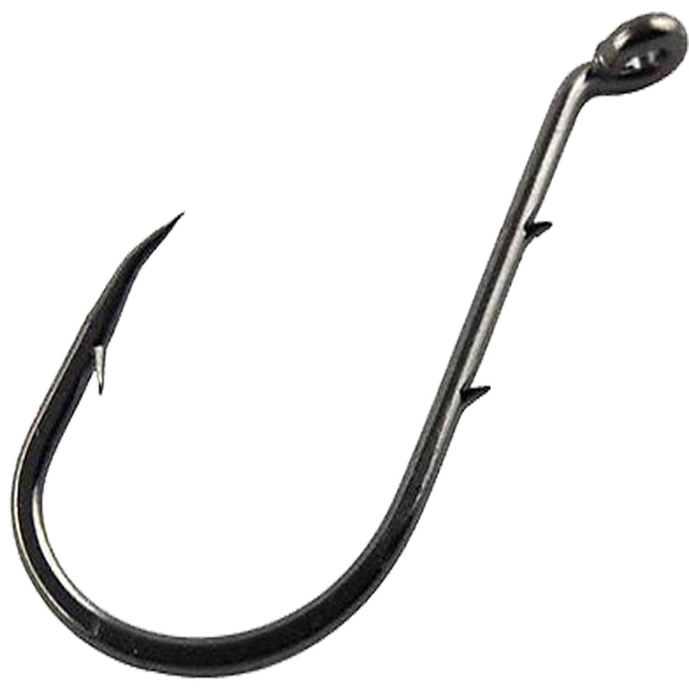 100pcs Octopus Circle Fishing Hook 8299 Sharp High Carbon Steel Black