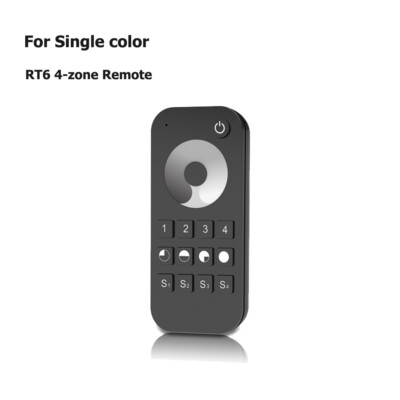0/1-10V 4 Channel Wireless Led Dimmer Controller 2.4G RF Remote Control for Lamp
