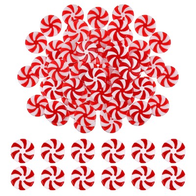 50pcs Candy Cane Decorations Candy Christmas Tree Decorations