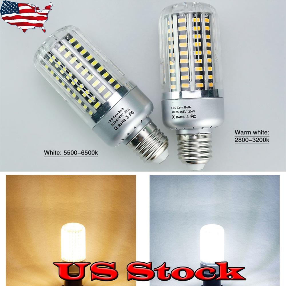 E27 E14 E12 B22 GU10 LED Bulb 5-25W Corn Capsule Light Bulb SMD5736 Replace Lamp