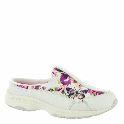 

Женские слипоны Easy Spirit Traveltime Mule 8,5 B(M) США — белый/мульти/тай-дай, White/multi/tie dye