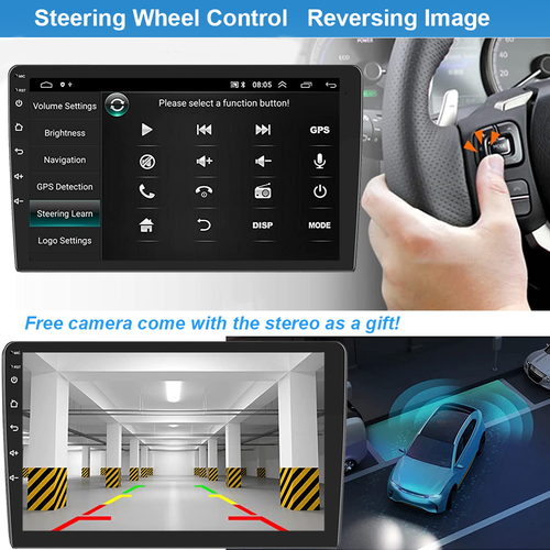 Android 13 Apple CarPlay GPS Navi BT For Toyota Camry 2007-2011 Car Stereo Radio