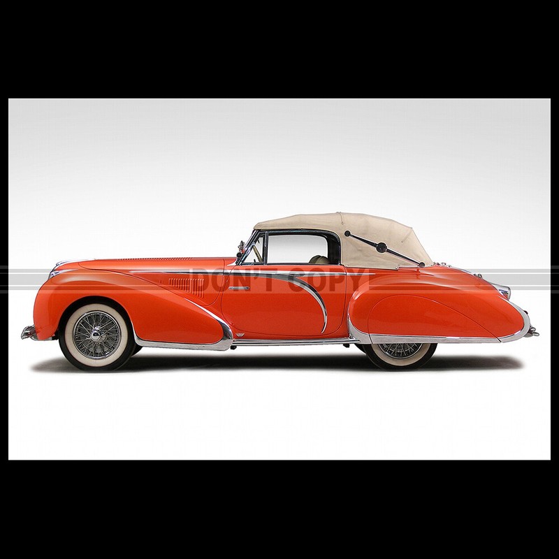 Photo A.003980 Delahaye 135 M Drophead Coupe (Figoni & Falaschi) 1947