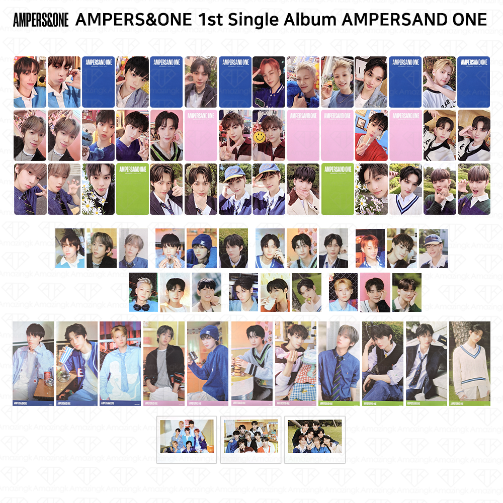 AMPERS&ONE 1st Single Album AMPERSANDONE Photocard Polaroid Poster Sticker KPOP AMPERS&ONE 1st Single Album AMPERSANDONE Photocard Polaroid Poster Sticker KPOP