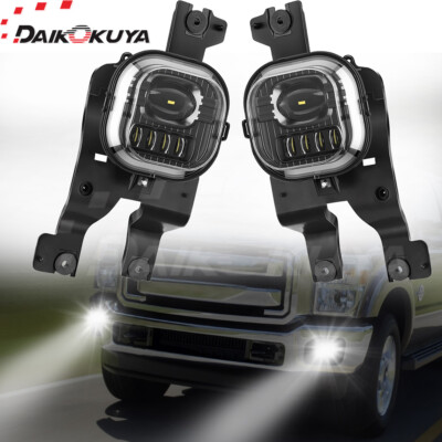 LED Fog Lights For 2008 09 2010 Ford F250 F350 F450 F550 Super Duty Bumper Lamps