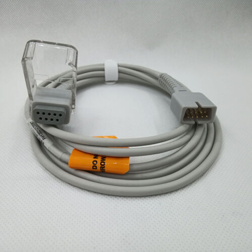 Nellcor Adapter Extension Cable Oximax 9p to 9pin Spo2 Sensor 2.2M Compatible