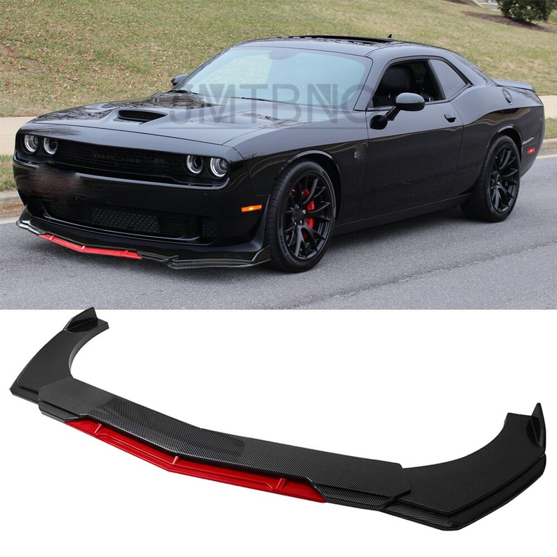 Lip Splitter Spoiler For Dodge Challenger Srt Sxt Rt