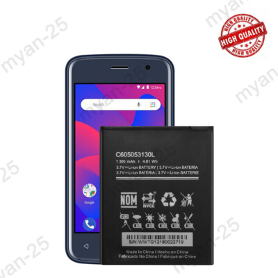 Blu C4 Battery Replacement blu battery C605053130L 1300mAh 3.7V for blu c4 c050