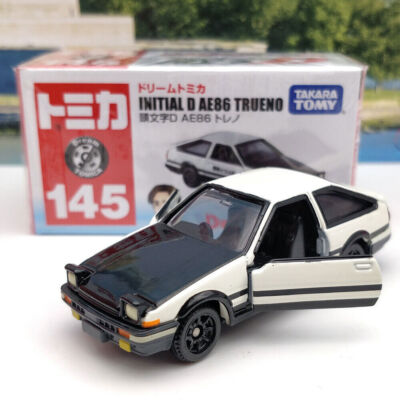 1:64 Initial D AE86 Diecast Car Takara Tomy Dream Tomica Trueno 藤原とラふ店 145#