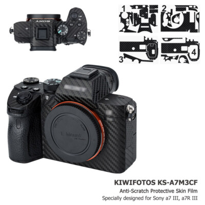 Anti-Scratch Camera Skin Protector Film Cover fr Sony A7 III A7R III A7RIII A7M3