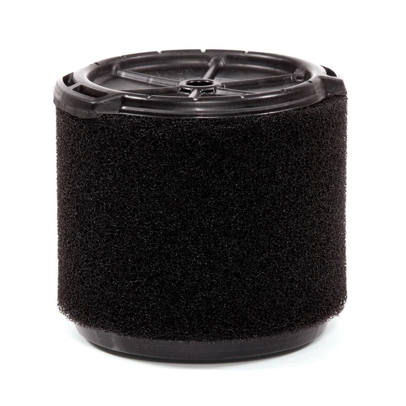 Ridgid Foam Filter for Wet Dry Shop Vacuum Black Washable Reusable