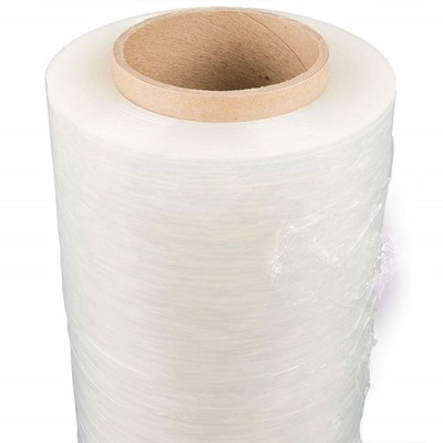 4 Rolls 18" X 1500 FT Hand Stretch Plastic Film Shrink Pallet Wrap 80 Gauge