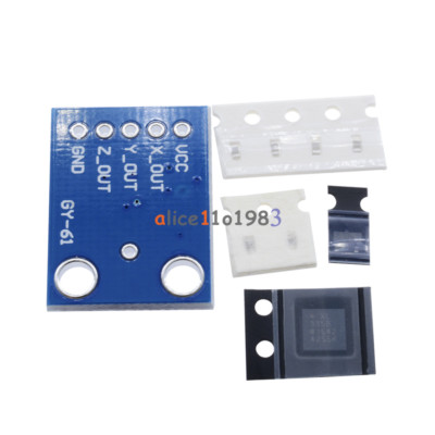 ADXL335/337 GY61 3-axis Analog Output Accelerometer Transducer LilyPad  Module