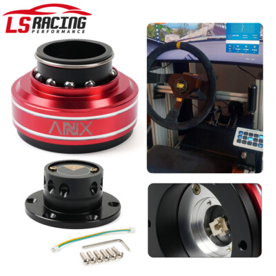 Racing Simulator Game Steering Wheel Quick Release Adapter 70mm For MOZA Simagic