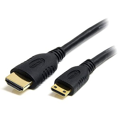 StarTech 50cm Mini HDMI to HDMI Cable Ethernet - 4K 30Hz High Speed Mini 