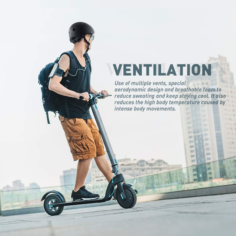 Skateboard Bike Helmet - Lightweight, Adjustable & Design of Ventilation Multi-S