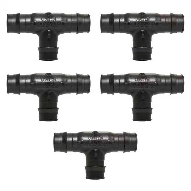 Uponor ProPEX PEX Tee Fitting Engineered Polymer Plumbing Tee Pipe Connector