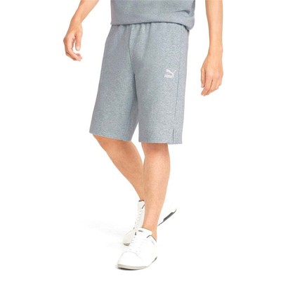 

Мужские серые повседневные спортивные шорты Puma Classics Longline 10 533563-04, Grey, Puma Classics Longline 10" Shorts