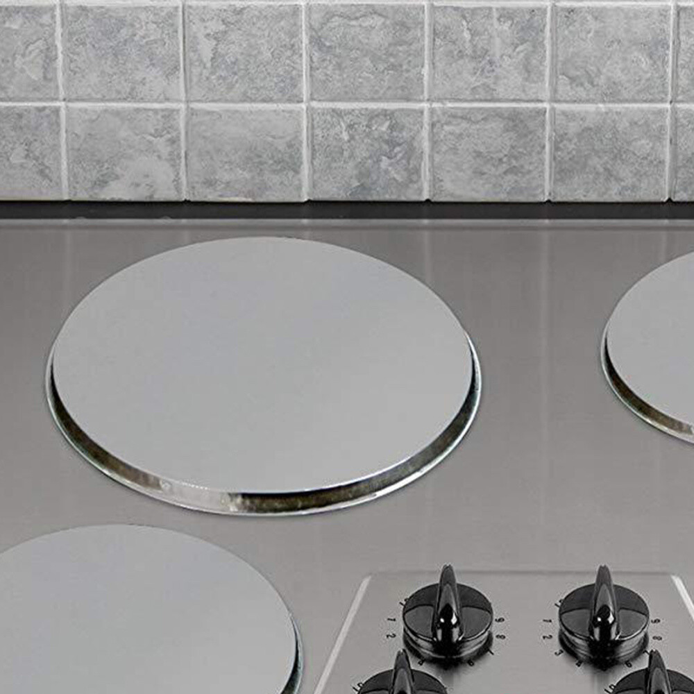 4PCS Stove Top Cover Easy Clean Stainless Steel Stove Cover Kitchen
