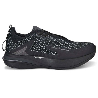 

Puma Porsche Design Nitro Runner II Мужские черные кроссовки на шнуровке Повседневная обувь 30, Черный, Puma Porsche Design Nitro Runner Ii Lace Up