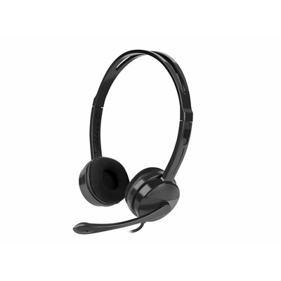 BigBuy Home Natec Headphones with Microphone