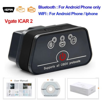 bluetooth scanner car tools elm 327 for android/PC/IOS code reader free shipping