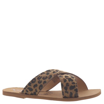 

Женские сандалии Very G Seaside, Tan/leopard