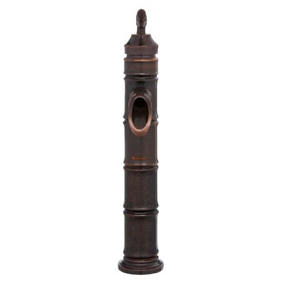 Bamboo Single Hole Single-Handle Vessel Bathroom Faucet Heritage Bronze