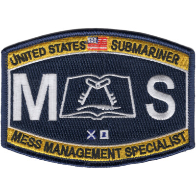 Deck Rating Submarine Mess Management Specialist Patch