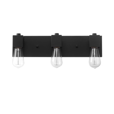 Globe Electric 91002729 Trento 3 Light 18''W Vanity Light - Black