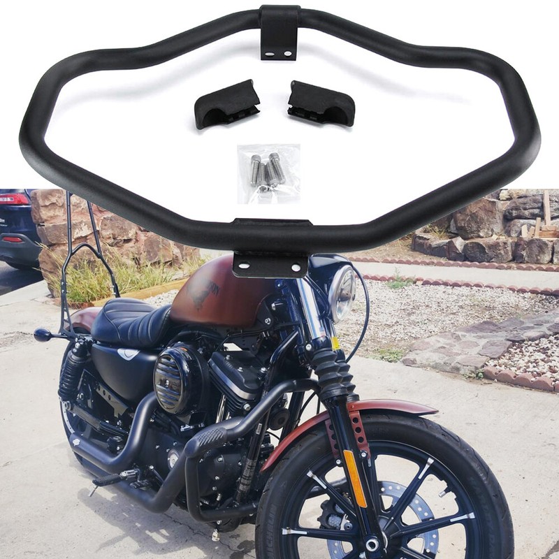 Mustache Engine Guard Highway Crash Bar For Harley Sportster