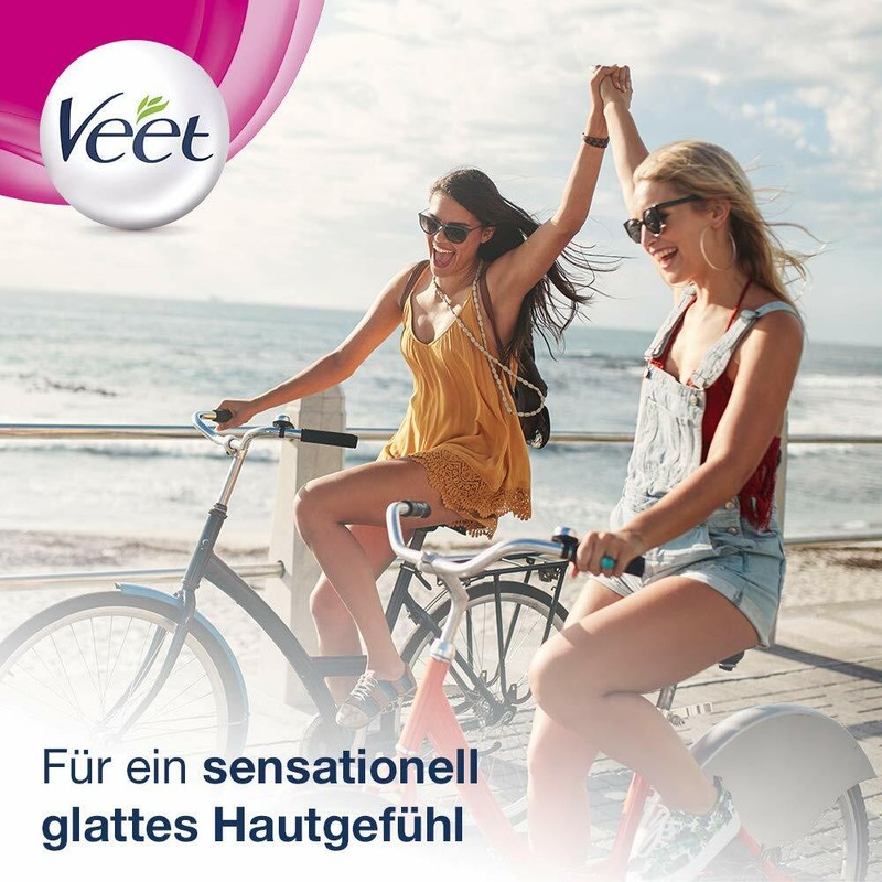 Veet EasyWax Elektrisches Warmwachsgerät mit RollOnSystem Für bis zu 28 